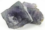 Colorful Cubic Fluorite Crystals with Phantoms - Yaogangxian Mine #217412-1
